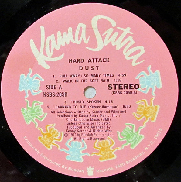 Dust (12) : Hard Attack (LP, Album, Gat)