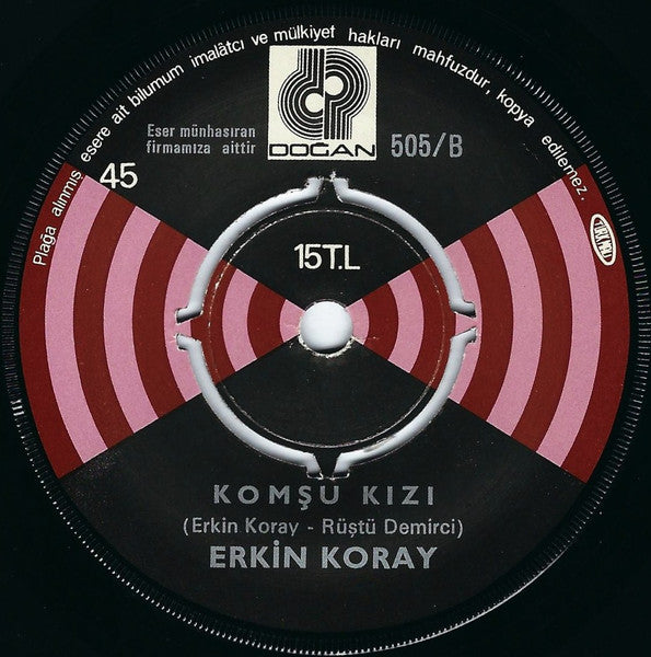 Erkin Koray : Fesuphanallah / Komşu Kızı (7")