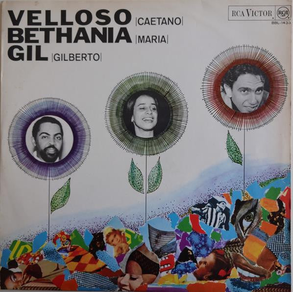 Caetano Veloso, Maria Bethânia, Gilberto Gil : Velloso - Bethania - Gil (LP, Comp, Mono)