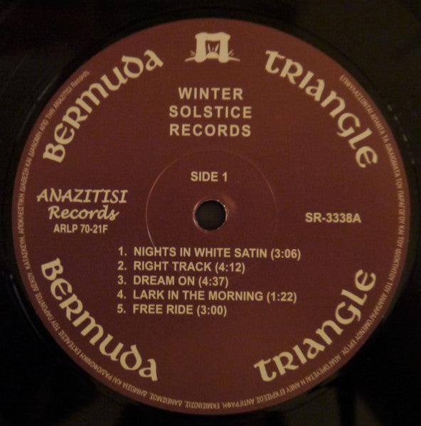 Bermuda Triangle (4) : Bermuda Triangle (LP, Album, Ltd)
