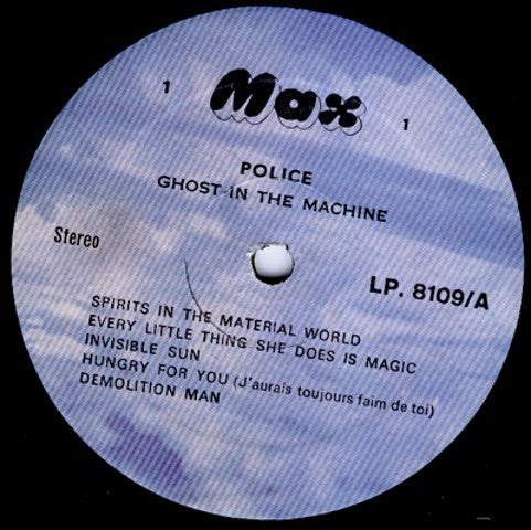 The Police : Ghost In The Machine (LP, Album)