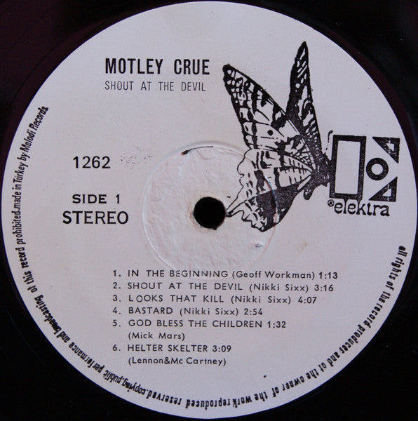 Mötley Crüe : Shout At The Devil (LP, Album)