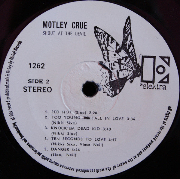 Mötley Crüe : Shout At The Devil (LP, Album)