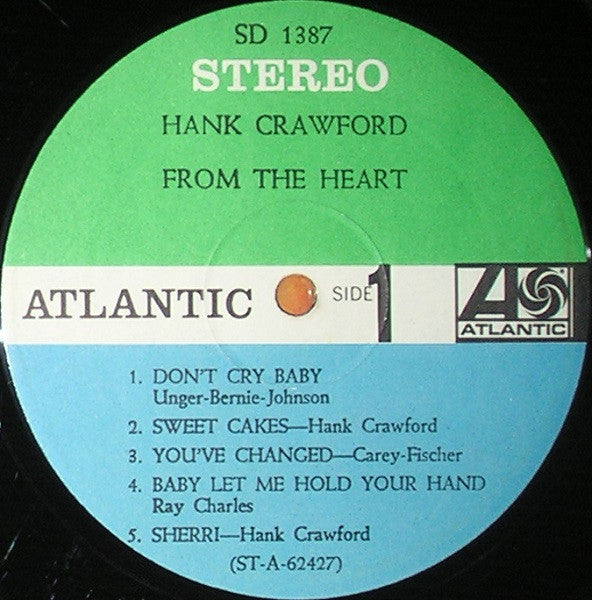 Hank Crawford : From The Heart (LP)