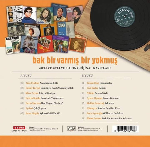 Various : Bak Bir Varmış Bir Yokmuş (LP, Comp, RE)