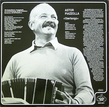 Astor Piazzolla : Libertango (LP, Album)