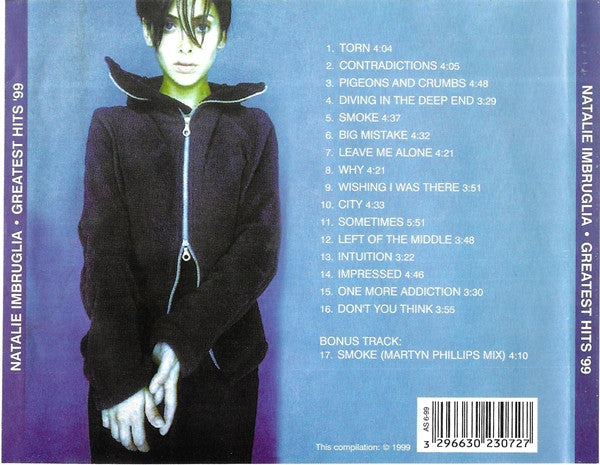 Natalie Imbruglia : Greatest Hits '99 (CD, Comp, Unofficial)
