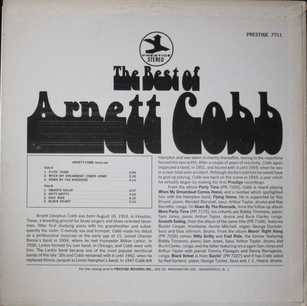 Arnett Cobb : The Best Of (LP, Comp)