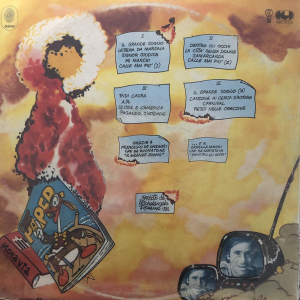 Roberto Vecchioni : Il Grande Sogno (2xLP, Gat)