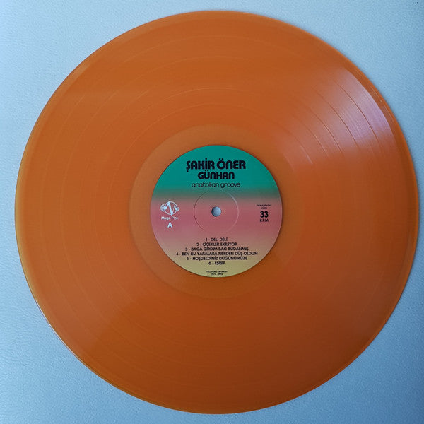 Şakir Öner Günhan : Anatolian Groove (Selected Turkish Psych Gems) (LP, Comp, RM)