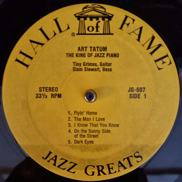 Art Tatum And Mary Lou Williams : The King And Queen Of Jazz Piano (LP, Mono)