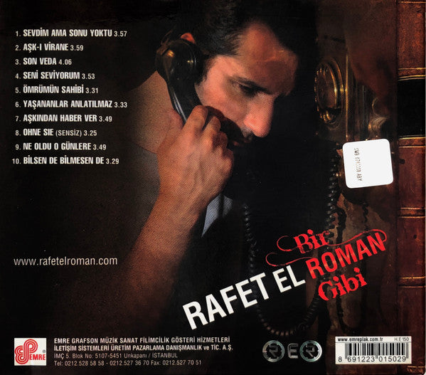 Rafet El Roman : Bir Roman Gibi (CD, Album, Dig)