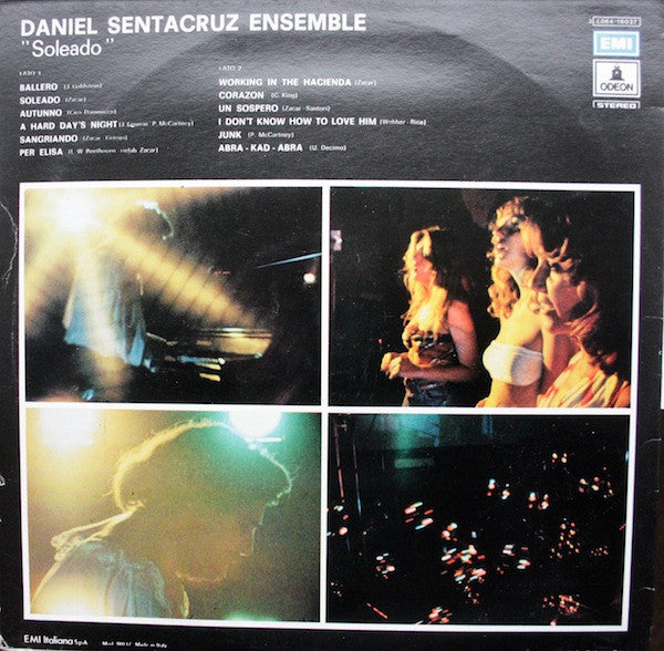 Daniel Sentacruz Ensemble : Soleado (LP, Album)