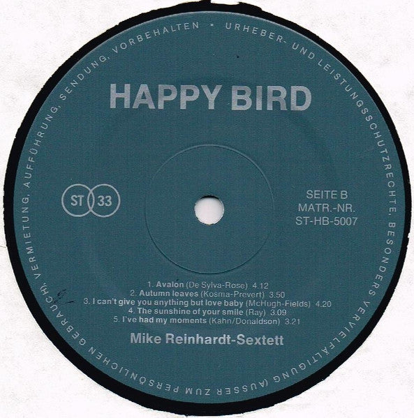Mike Reinhardt Sextett : Mike Reinhardt Sextett (LP, Album)