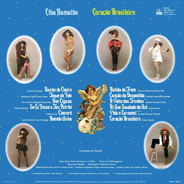Elba Ramalho : Coração Brasileiro (LP, Album)