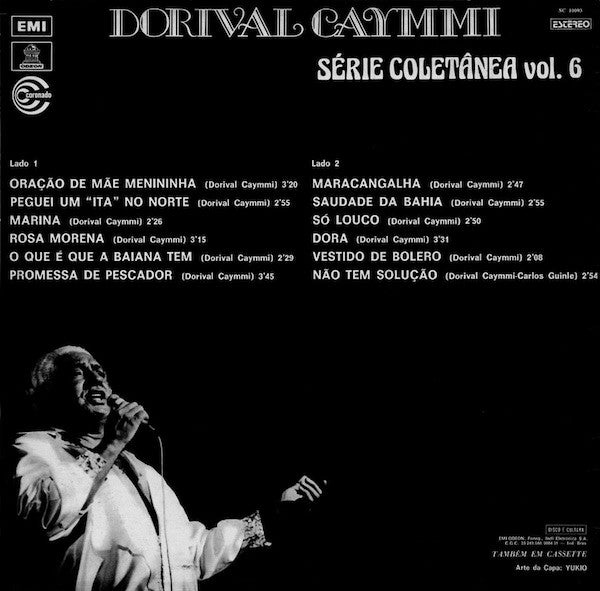 Dorival Caymmi : Série Coletânea Vol. 6 (LP, Comp)
