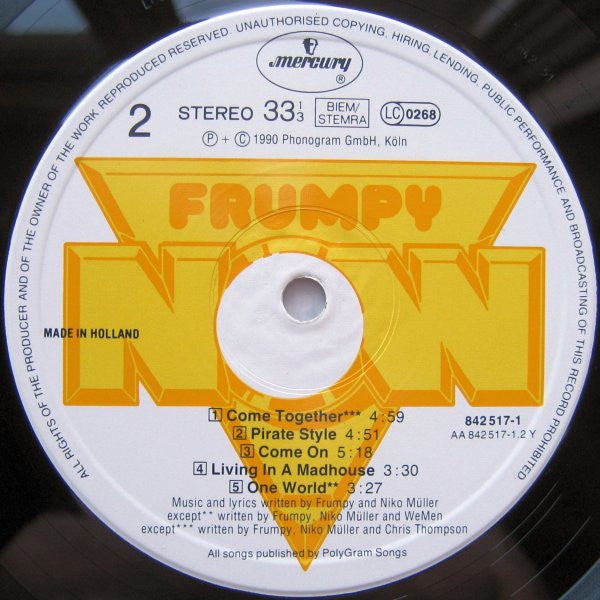 Frumpy : Now (LP, Album)