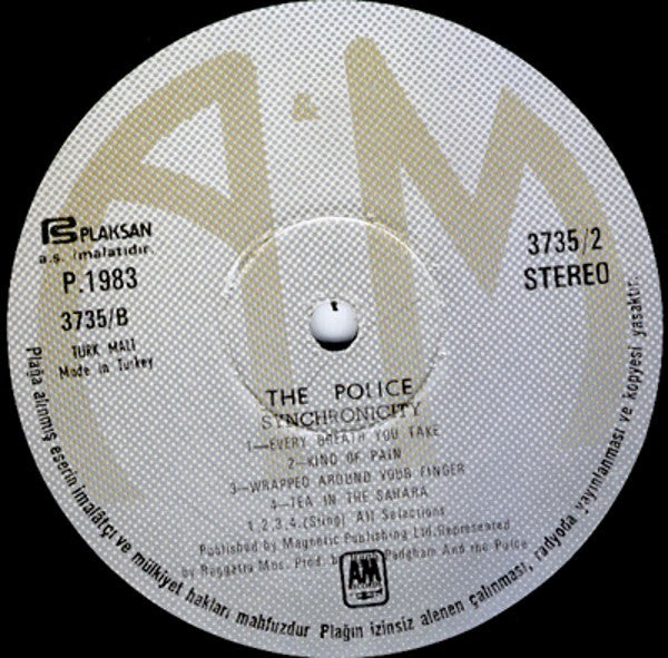 The Police : Synchronicity (LP, Album)