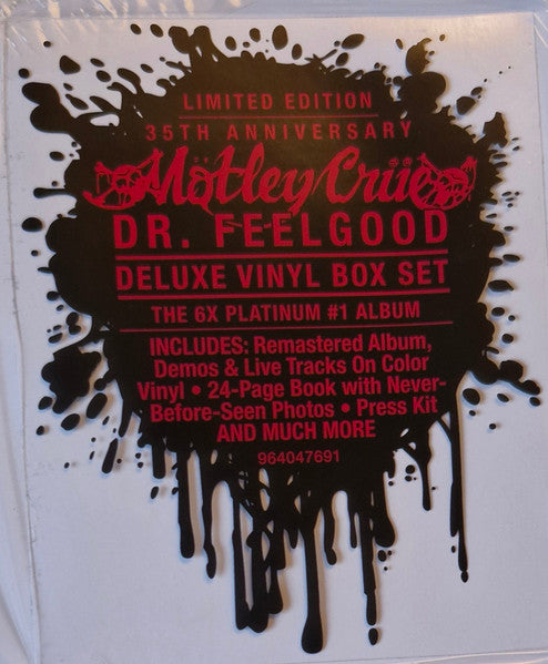 Mötley Crüe : Dr. Feelgood (Box, Dlx, Ltd + LP, Album, RE, RM, Gre + 12", EP, )