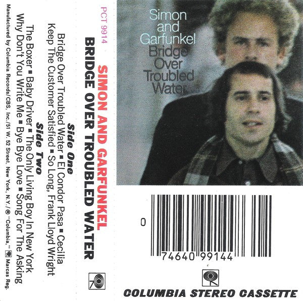 Simon & Garfunkel : Bridge Over Troubled Water (Cass, Album, RE)