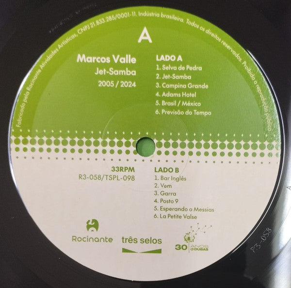 Marcos Valle : Jet-Samba (LP, Album, Ltd, RE, RM)