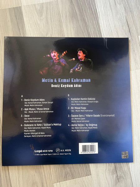 Metin & Kemal Kahraman, Metin Kahraman, Kemal Kahraman : Deniz Koydum Adını (12", Album)