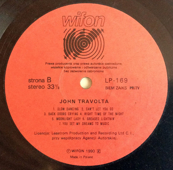 John Travolta : Złote Przeboje (LP, Comp)