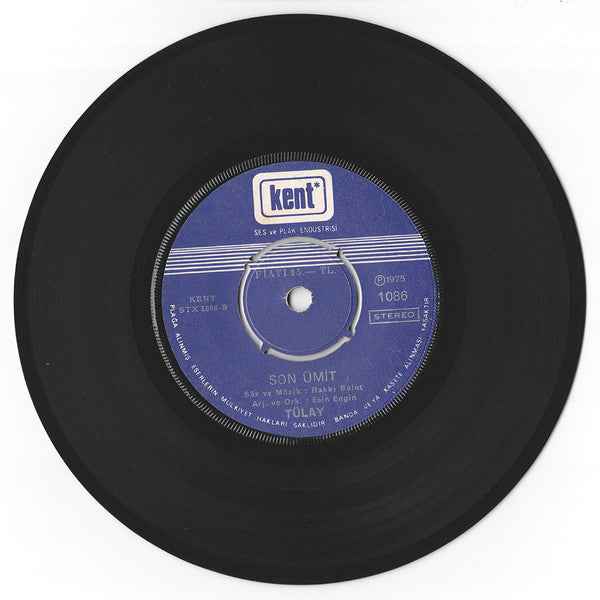 Tülay Özer : İkimiz Bir Fidanız / Son Ümit (7", Single)