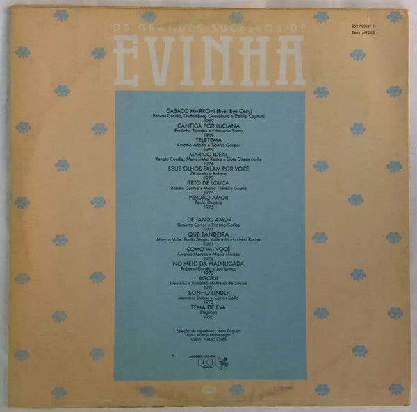Evinha : Os Grandes Sucessos De Evinha (LP, Comp)