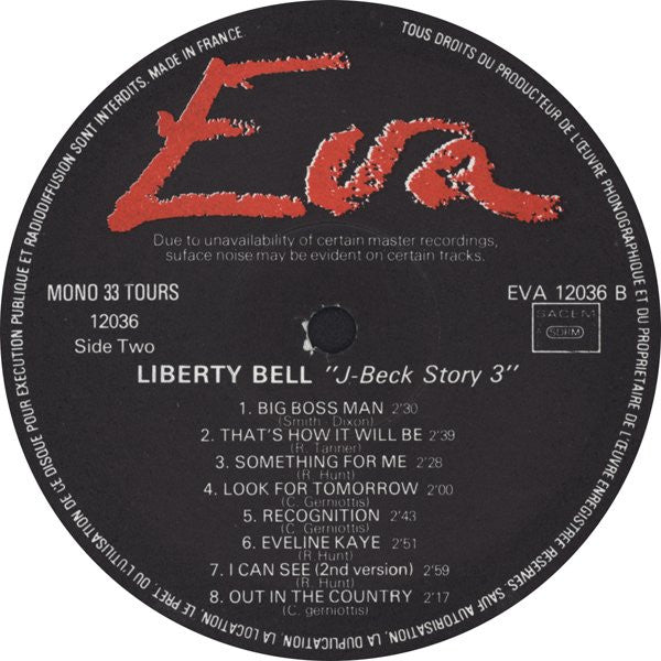 Liberty Bell* : J-Beck Story 3 (LP, Comp)