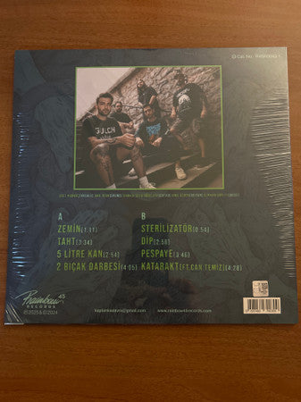 Kaptan Kadavra : Steril ve Kimliksiz (LP, Album)