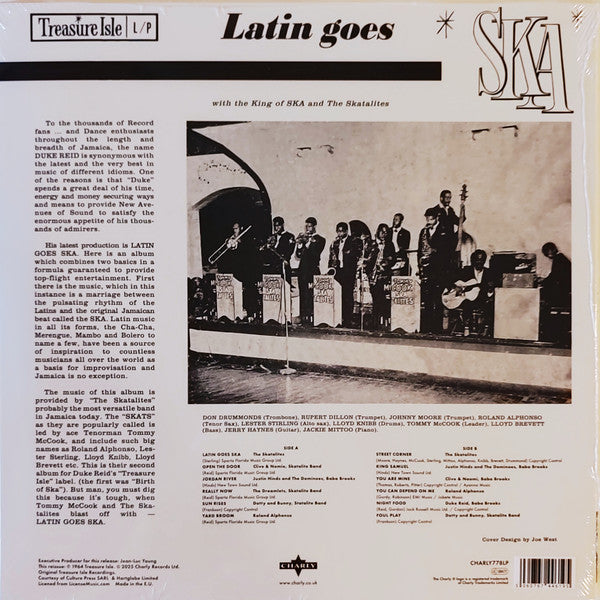 Tommy McCook & The Skatalites : Latin Goes Ska (LP, Album, RSD, RE)