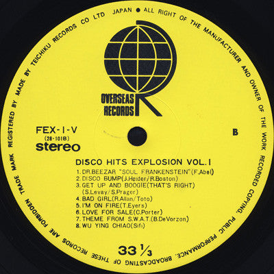 Various : Disco Hits Explosion Vol.1 (LP, Comp)
