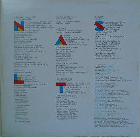 Raimundo Fagner : Romance No Deserto (LP, Album)