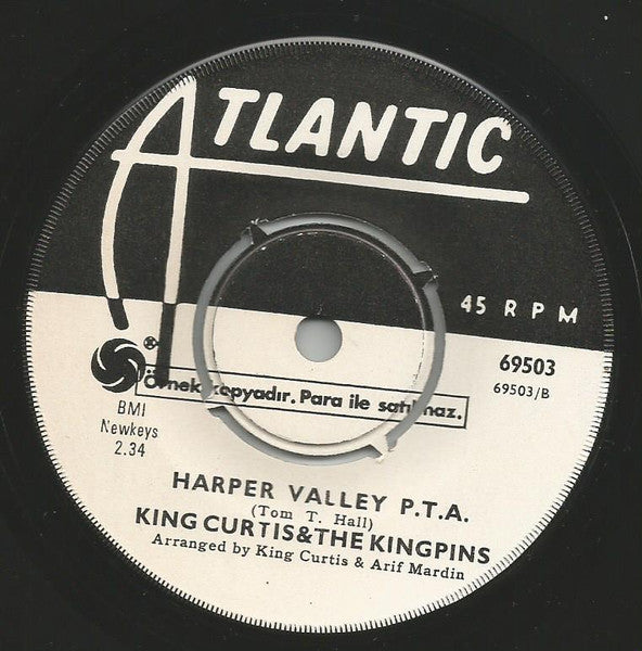 King Curtis & The Kingpins : Makin' Hey / Harper Valley P.T.A. (7", Promo)