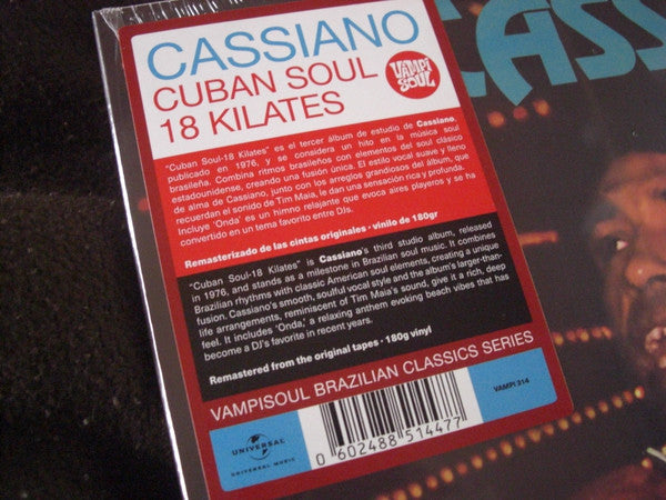 Cassiano : Cuban Soul - 18 Kilates (LP, Album, RE, RM, 180)