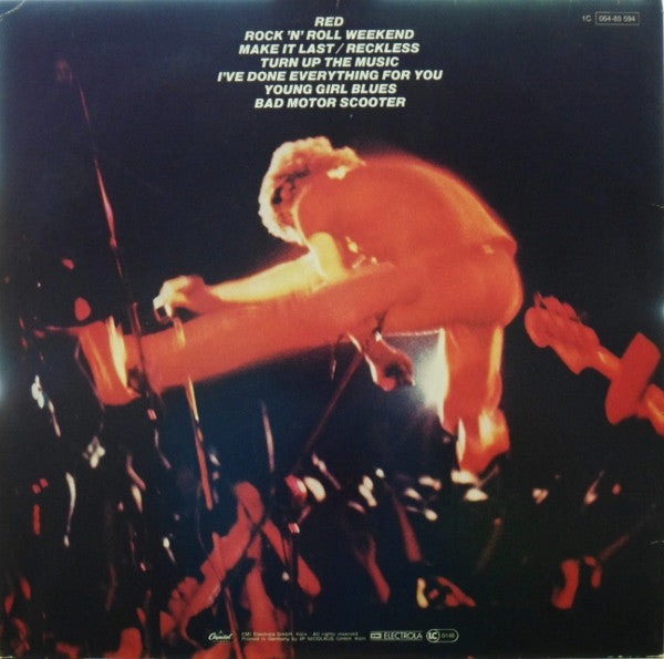 Sammy Hagar : All Night Long (LP, Album, Gat)