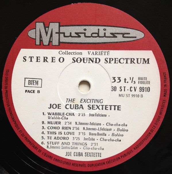 Joe Cuba Sextette* : The Exciting (LP, Comp)