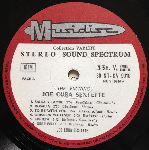 Joe Cuba Sextette* : The Exciting (LP, Comp)