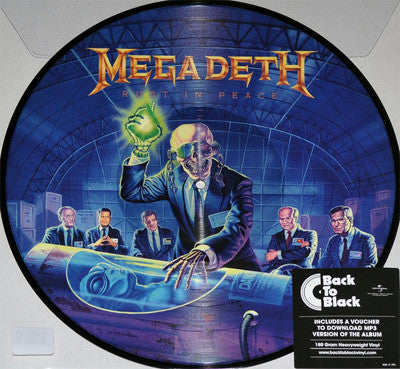 Megadeth - Rust In Peace (LP, Album, Pic, RE, 180)
