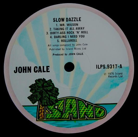 John Cale : Slow Dazzle (LP, Album)