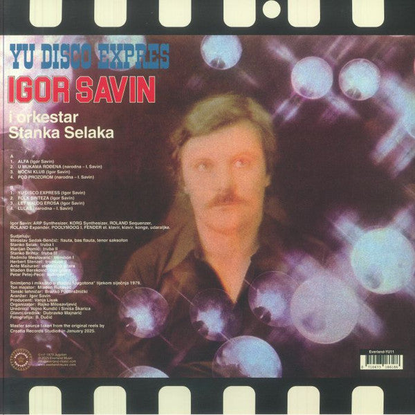 Igor Savin, Orkestar Stanka Selaka : YU Disco Expres (LP, Album, RE)
