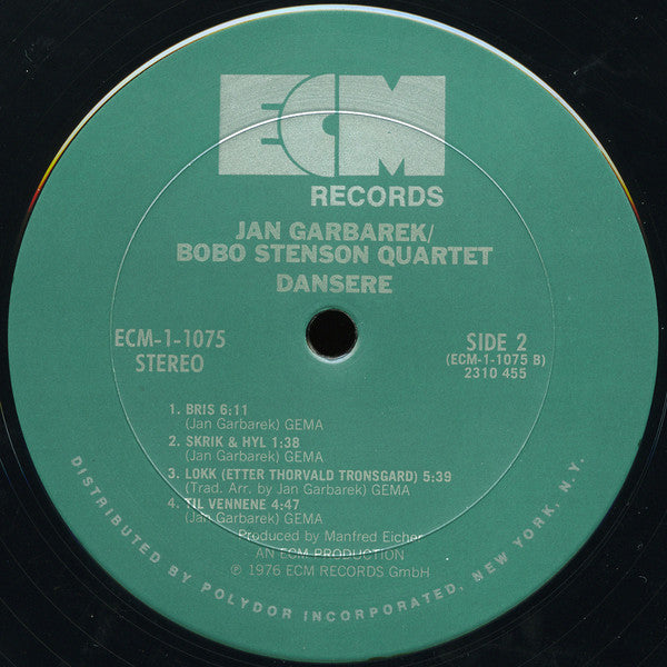 Jan Garbarek - Bobo Stenson Quartet : Dansere (LP, Album, Pit)