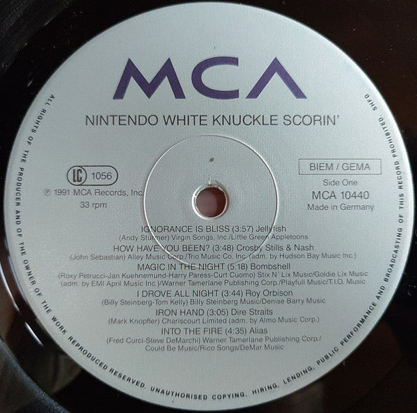 Various : Nintendo - White Knuckle Scorin' (LP)