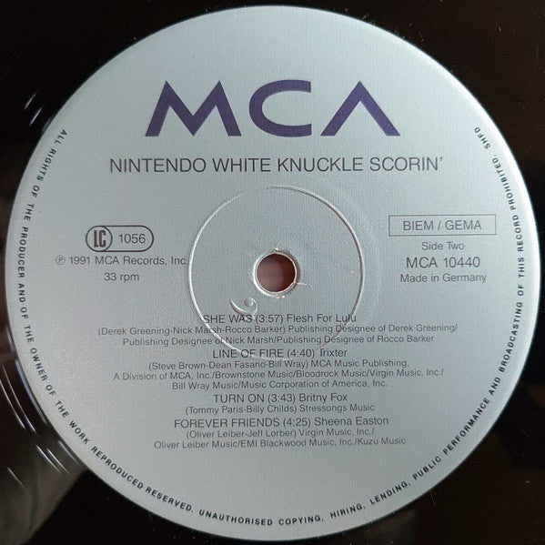 Various : Nintendo - White Knuckle Scorin' (LP)