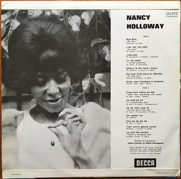 Nancy Holloway : Nancy Holloway (LP, Mono)