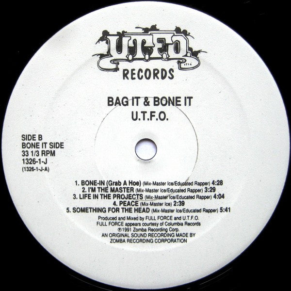 UTFO : Bag It & Bone It (LP, Album)