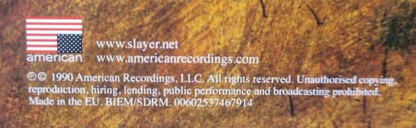 Slayer : Seasons In The Abyss (LP, Album, RE, RM, 180)