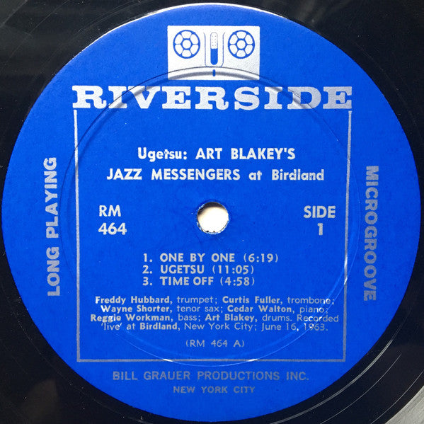 Art Blakey's Jazz Messengers* : Ugetsu (LP, Album, Mono)