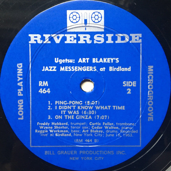 Art Blakey & The Jazz Messengers : Ugetsu (LP, Album, Mono)